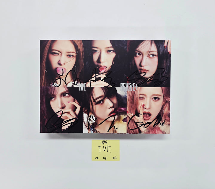 IVE "REVIVE+" - Hand Autographed(Signed) Promo Album [26.03.03]
