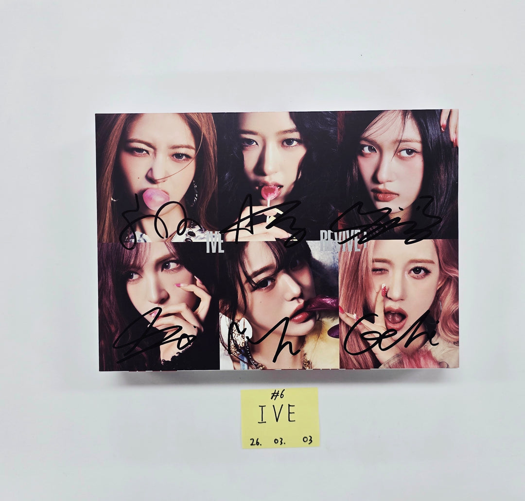 IVE "REVIVE+" - Hand Autographed(Signed) Promo Album [26.03.03]
