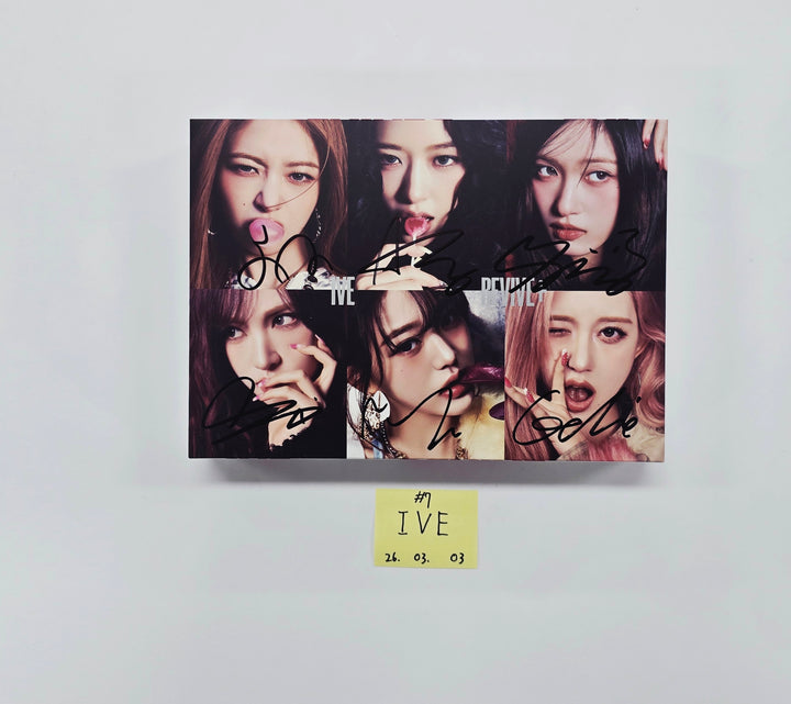 IVE "REVIVE+" - Hand Autographed(Signed) Promo Album [26.03.03]