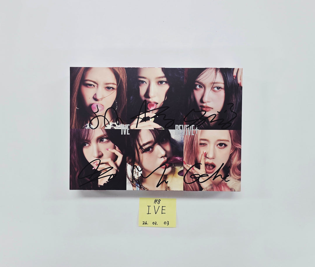 IVE "REVIVE+" - Hand Autographed(Signed) Promo Album [26.03.03]