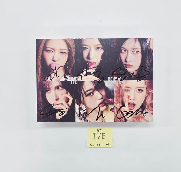IVE "REVIVE+" - Hand Autographed(Signed) Promo Album [26.03.03]