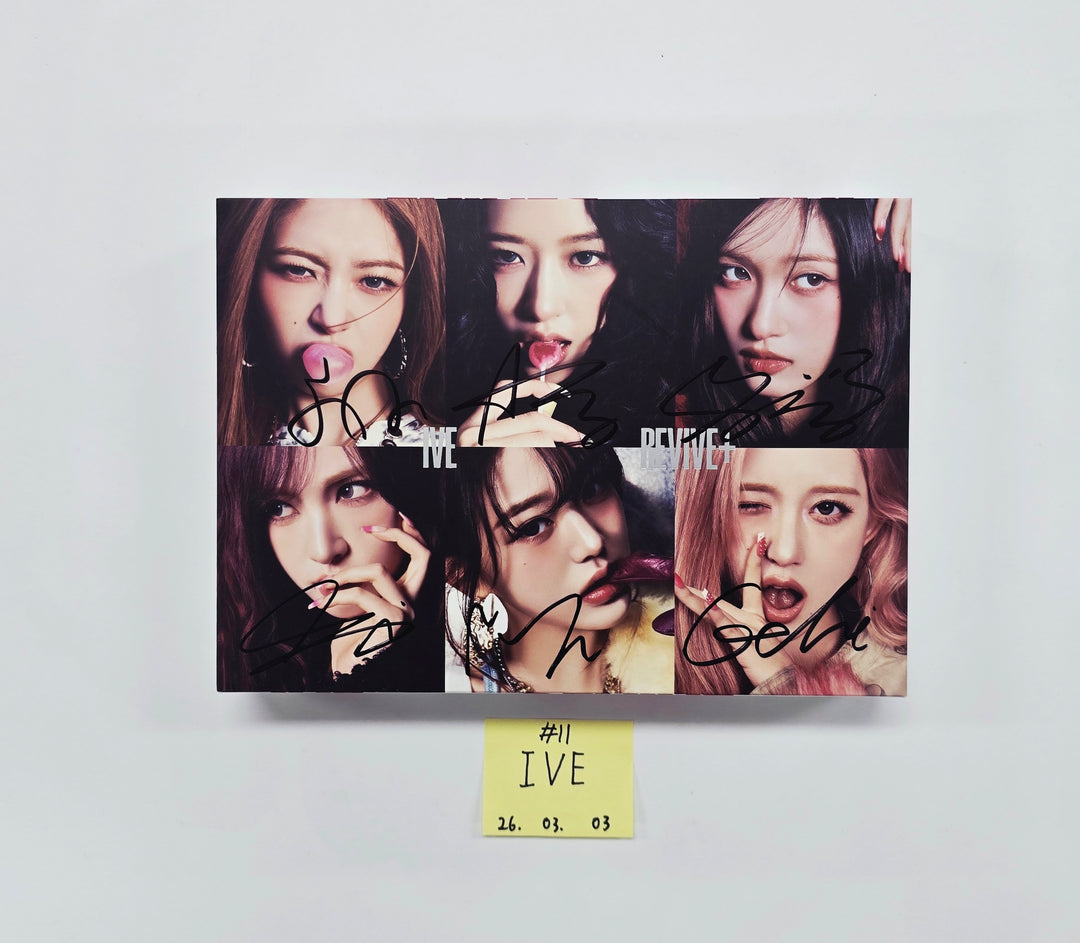 IVE "REVIVE+" - Hand Autographed(Signed) Promo Album [26.03.03]