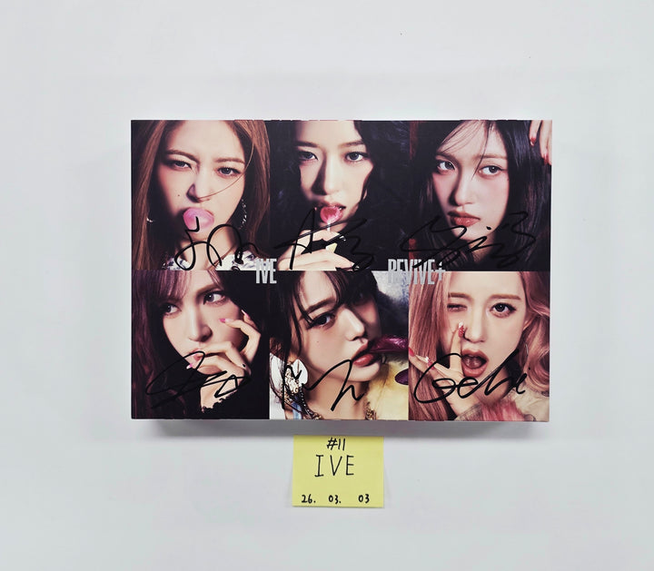 IVE "REVIVE+" - Hand Autographed(Signed) Promo Album [26.03.03]