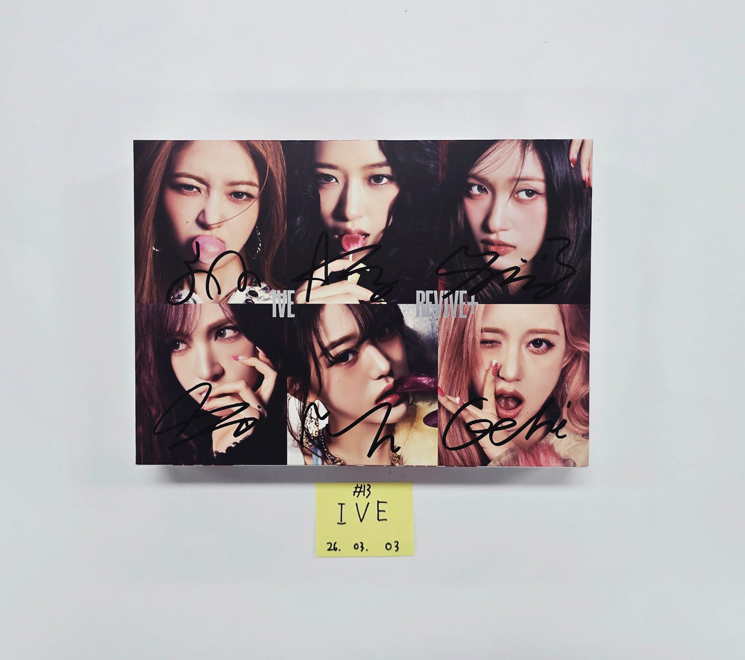 IVE "REVIVE+" - Hand Autographed(Signed) Promo Album [26.03.03]