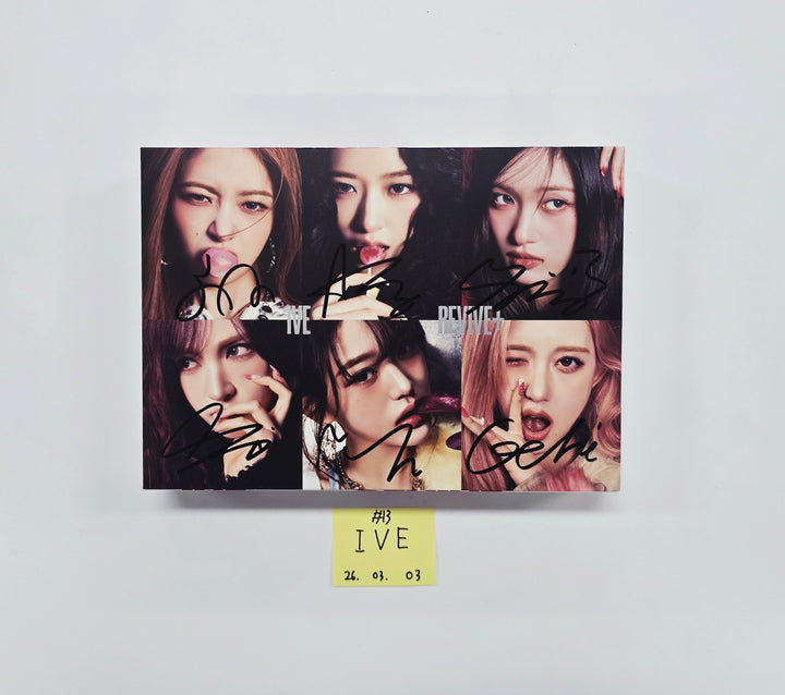 IVE "REVIVE+" - Hand Autographed(Signed) Promo Album [26.03.03]
