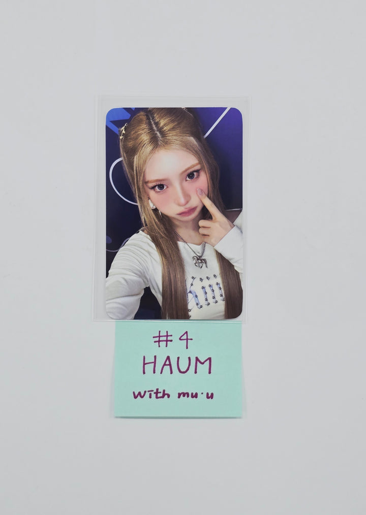 KiiiKiii "Delulu Pack" - Withmuu Fansign Event Photocard [26.03.03]