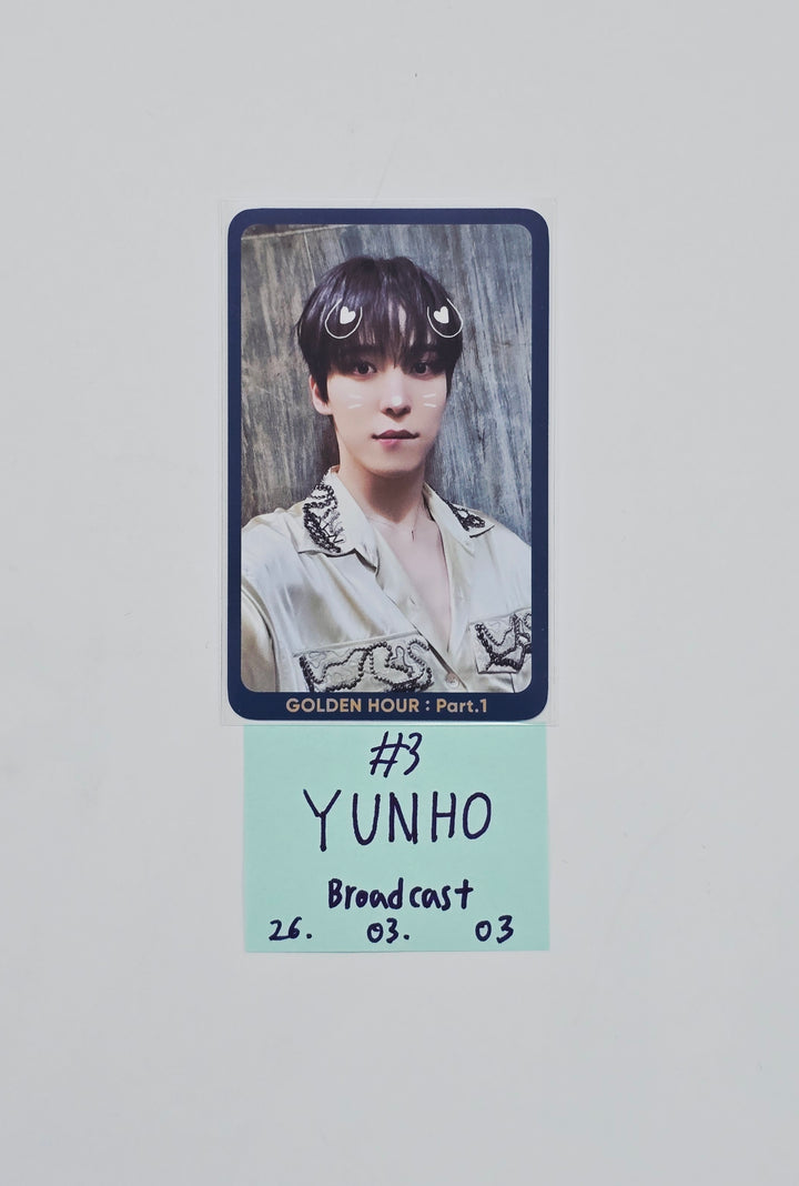 ATEEZ "GOLDEN HOUR : Part.1" - Broadcast Photocard [26.03.03]