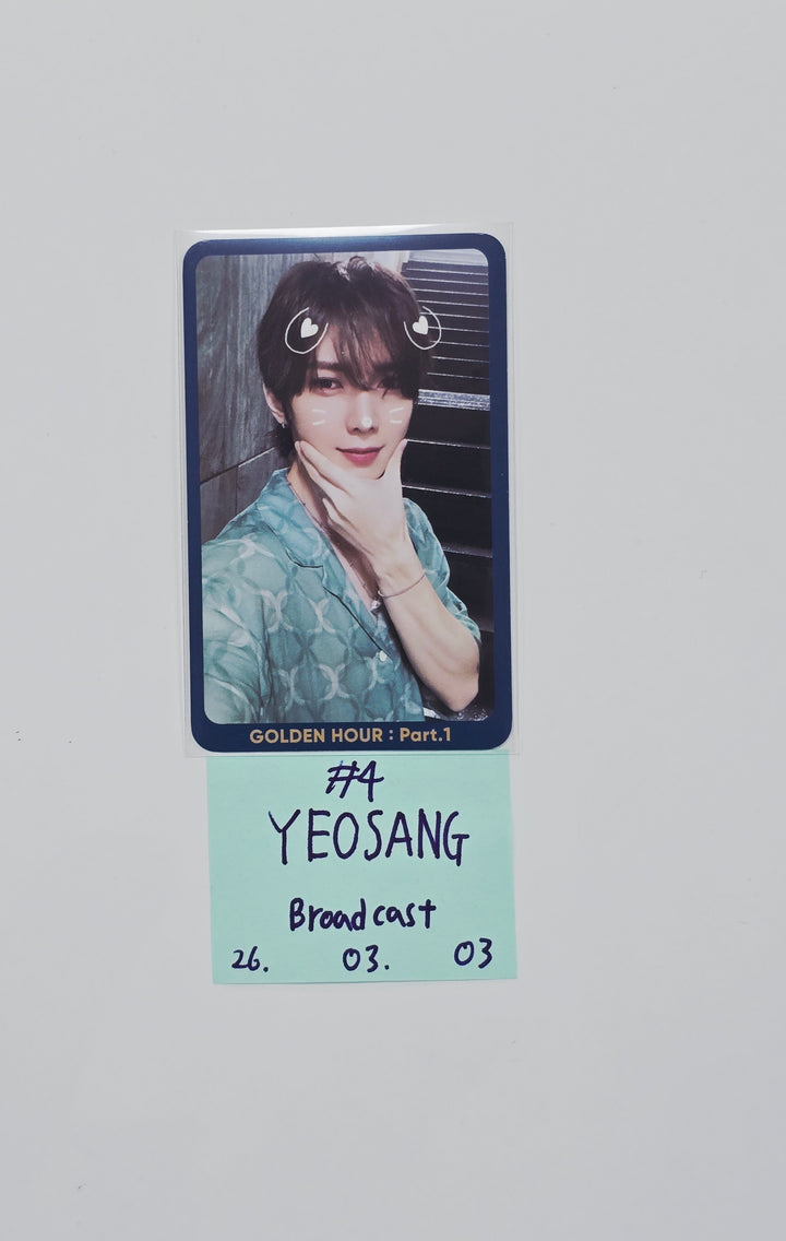 ATEEZ "GOLDEN HOUR : Part.1" - Broadcast Photocard [26.03.03]