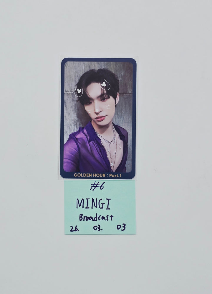 ATEEZ "GOLDEN HOUR : Part.1" - Broadcast Photocard [26.03.03]