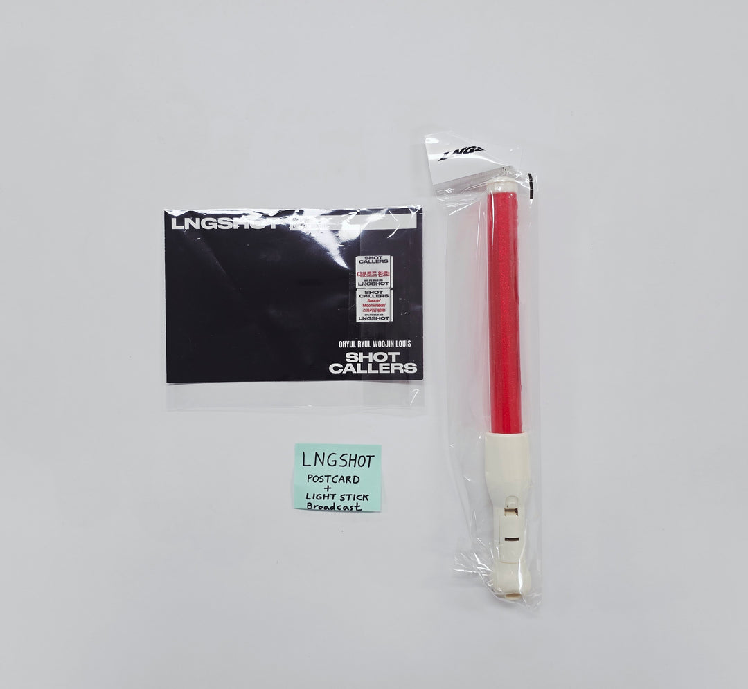 LNGSHOT "SHOT CALLERS" - Broadcast Light Stick + Postcard [26.03.03]