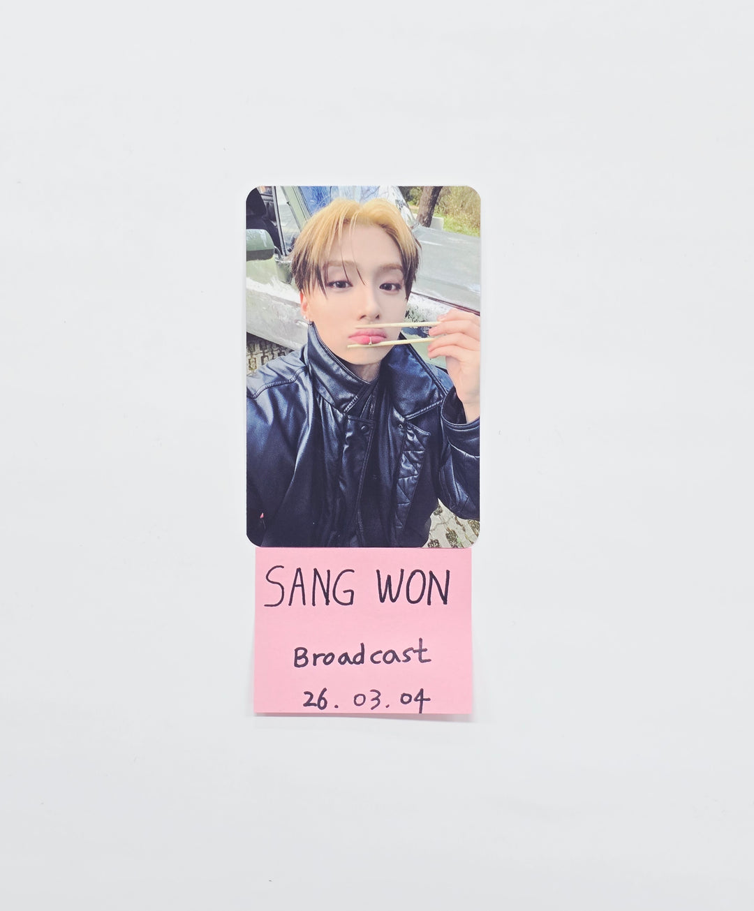 SANGWON (of ALPHA DRIVE ONE) "EUPHORIA" - Broadcast Photocard [26.03.04]