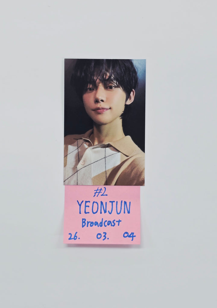 TXT - Broadcast Photocard [26.03.04]