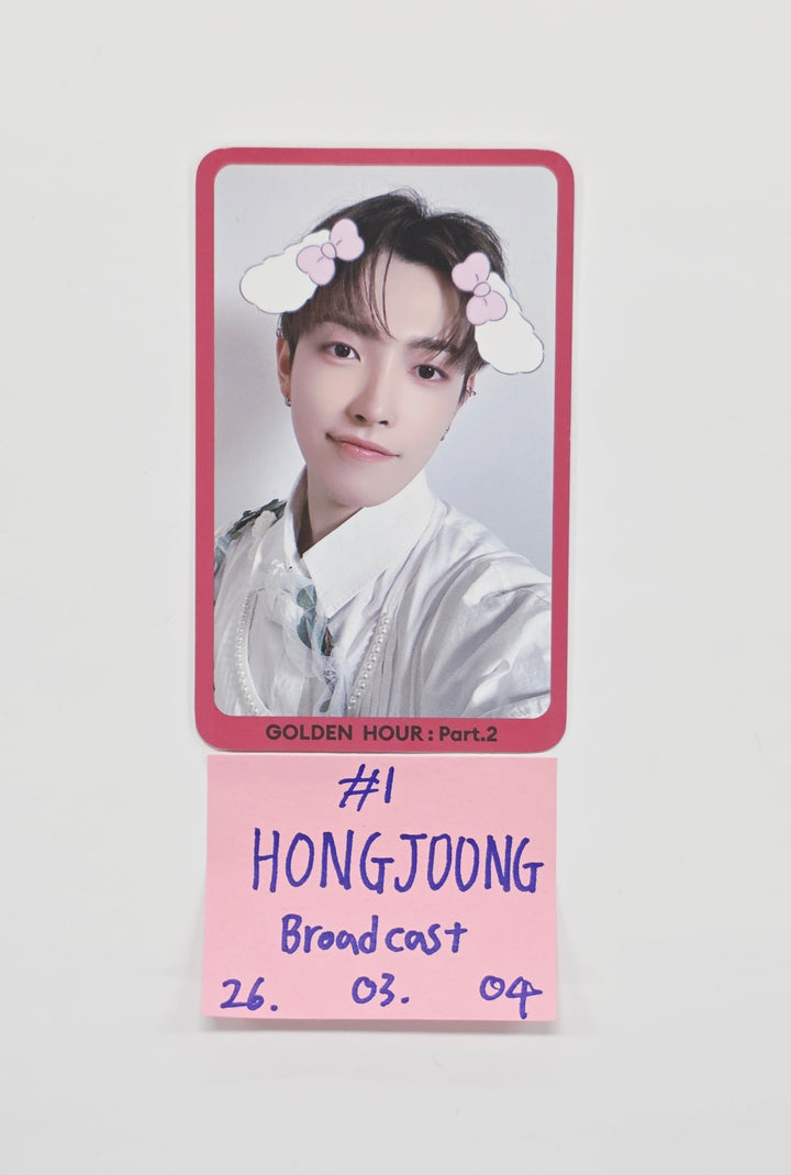 ATEEZ "GOLDEN HOUR : Part.2" - Broadcast Photocard [26.03.04]