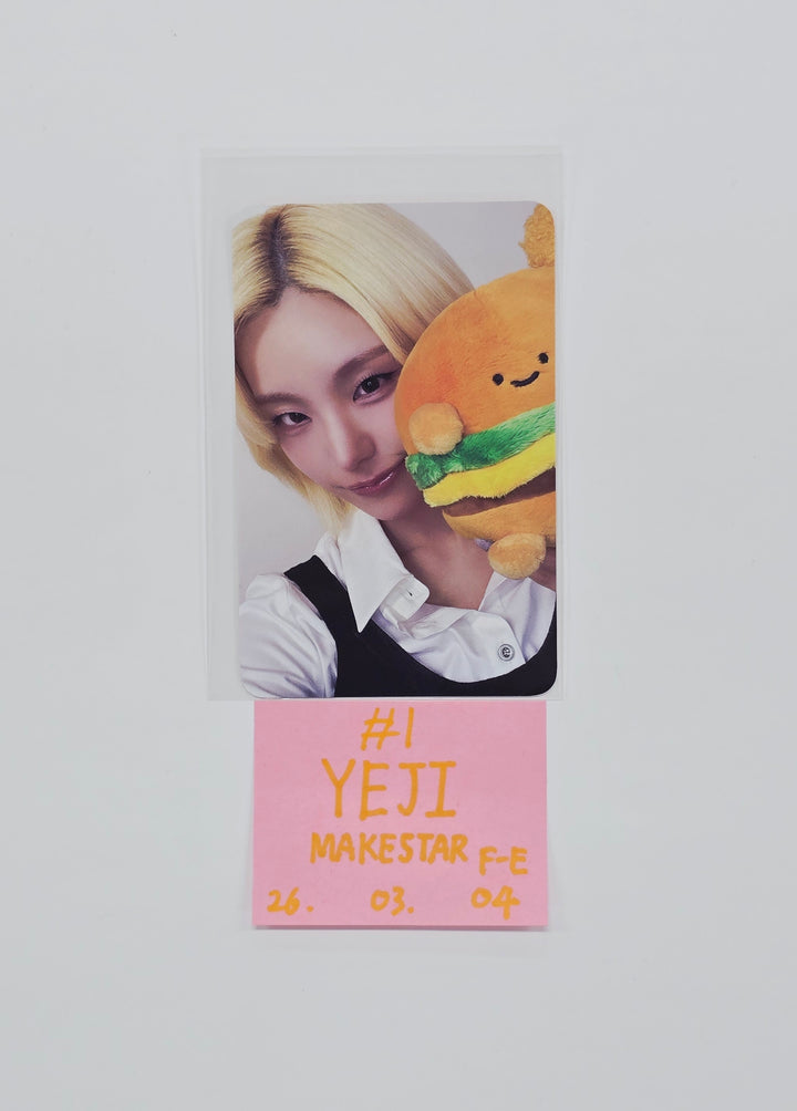 ITZY "TUNNEL VISION" - Makestar Fansign Event Photocard R8 (POCAALBUM Ver.) [26.03.04]
