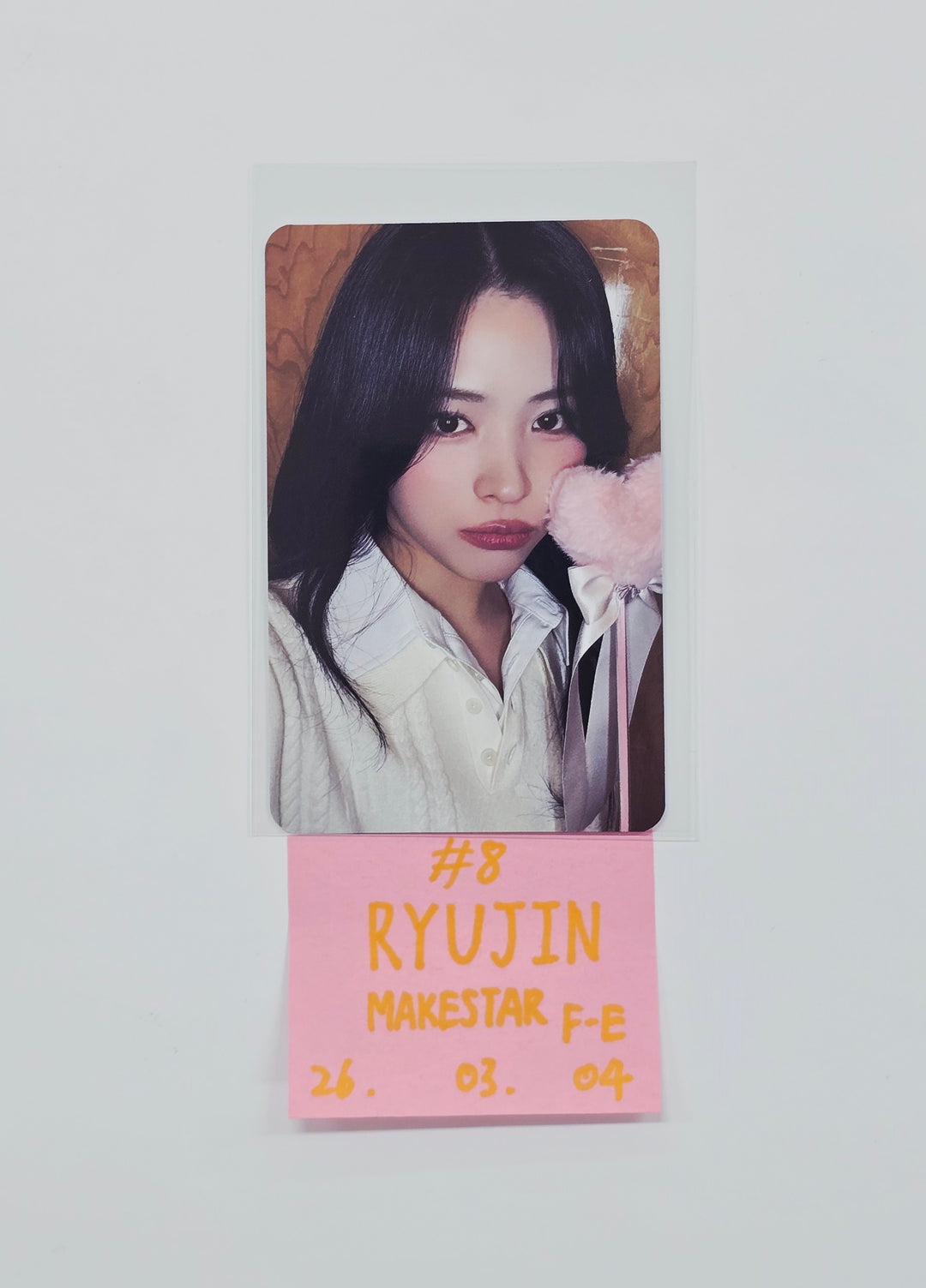 ITZY "TUNNEL VISION" - Makestar Fansign Event Photocard R8 (POCAALBUM Ver.) [26.03.04]