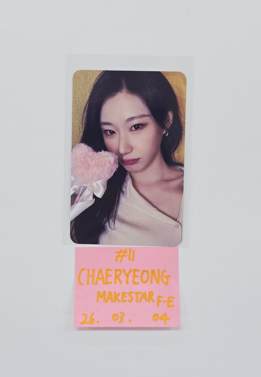 ITZY "TUNNEL VISION" - Makestar Fansign Event Photocard R8 (POCAALBUM Ver.) [26.03.04]