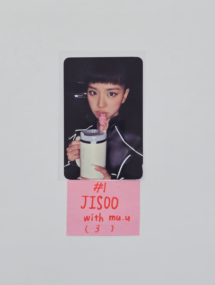 Black Pink "DEADLINE" - Withmuu Pre-Order Benefit Photocard, Postcard (SILVER Ver.) [26.03.04]