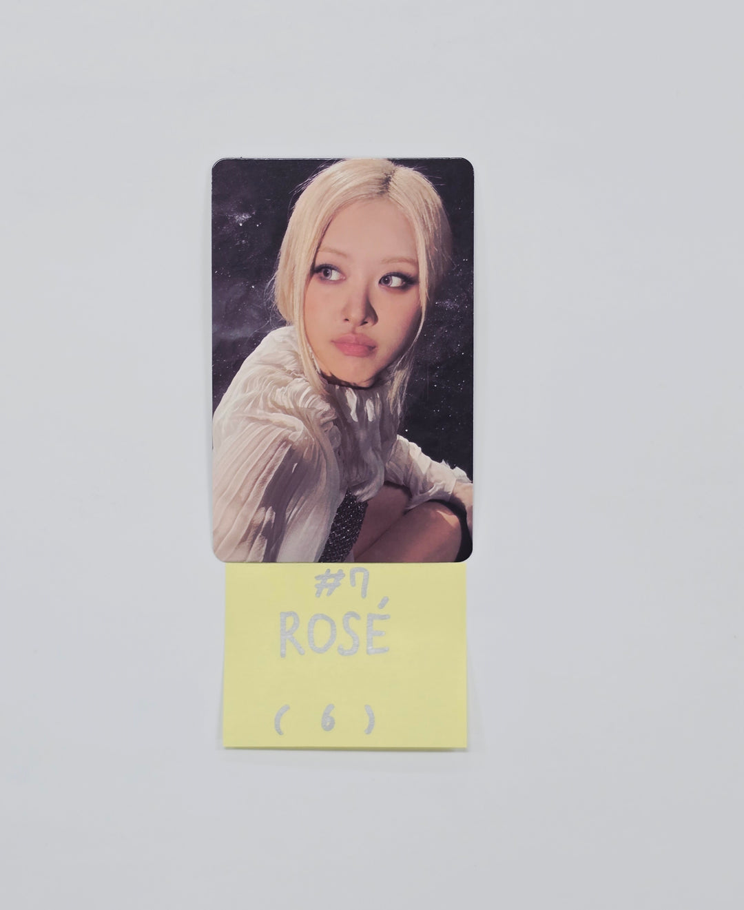 Black Pink "DEADLINE" - Official Photocard (SILVER Ver.) [26.03.04]