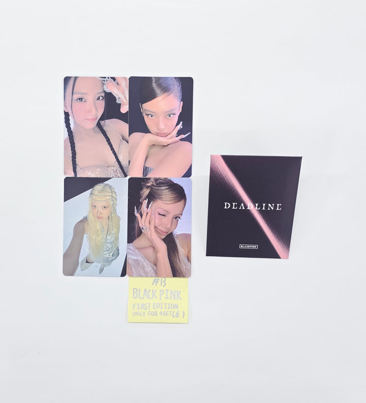 Black Pink "DEADLINE" - Official Photocard (SILVER Ver.) [26.03.04]