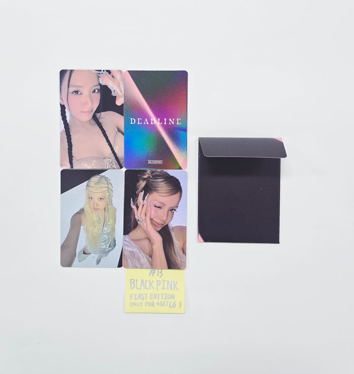 Black Pink "DEADLINE" - Official Photocard (SILVER Ver.) [26.03.04]