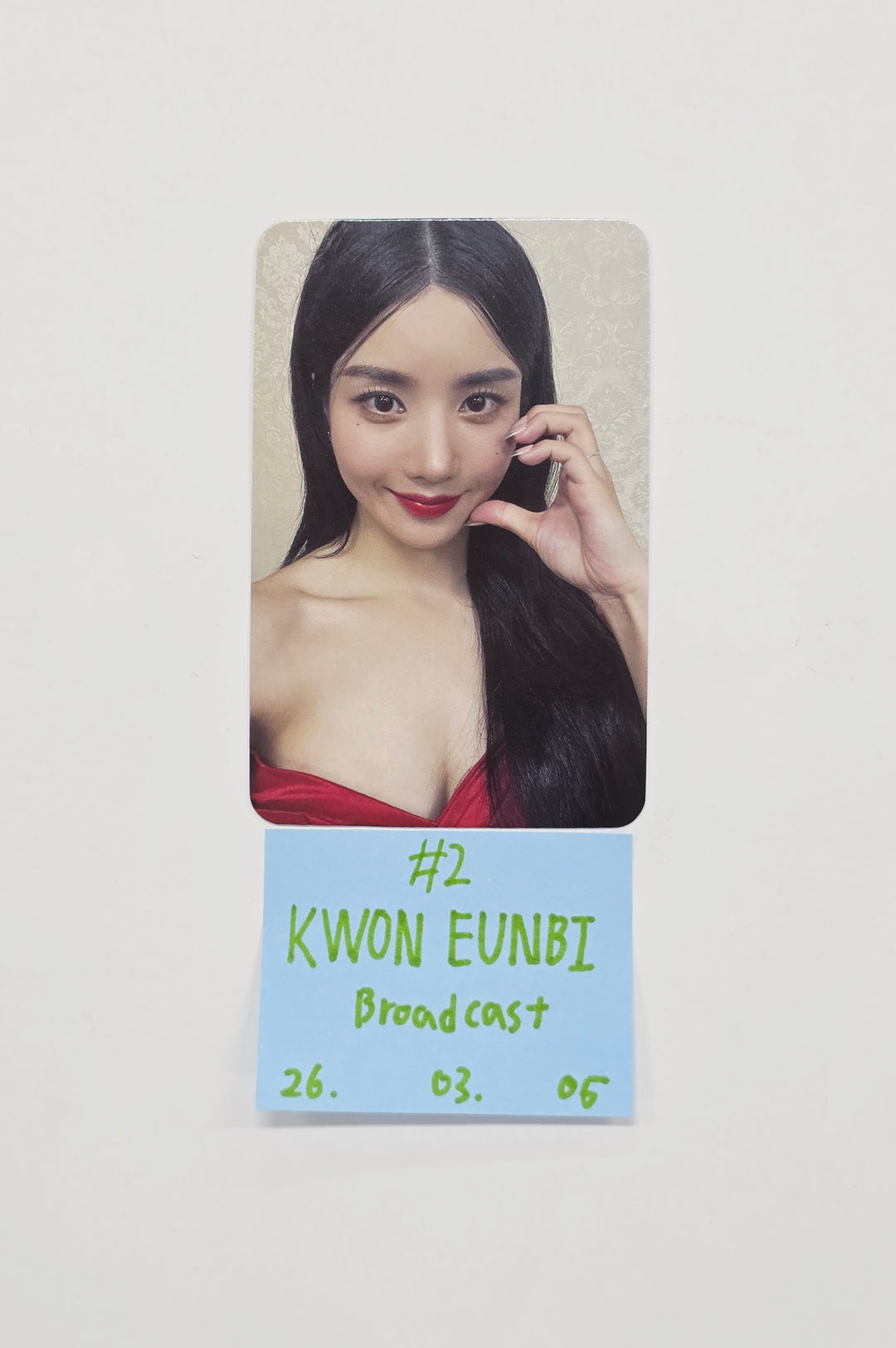 KWON EUNBI - Broadcast Photocard [26.03.05]