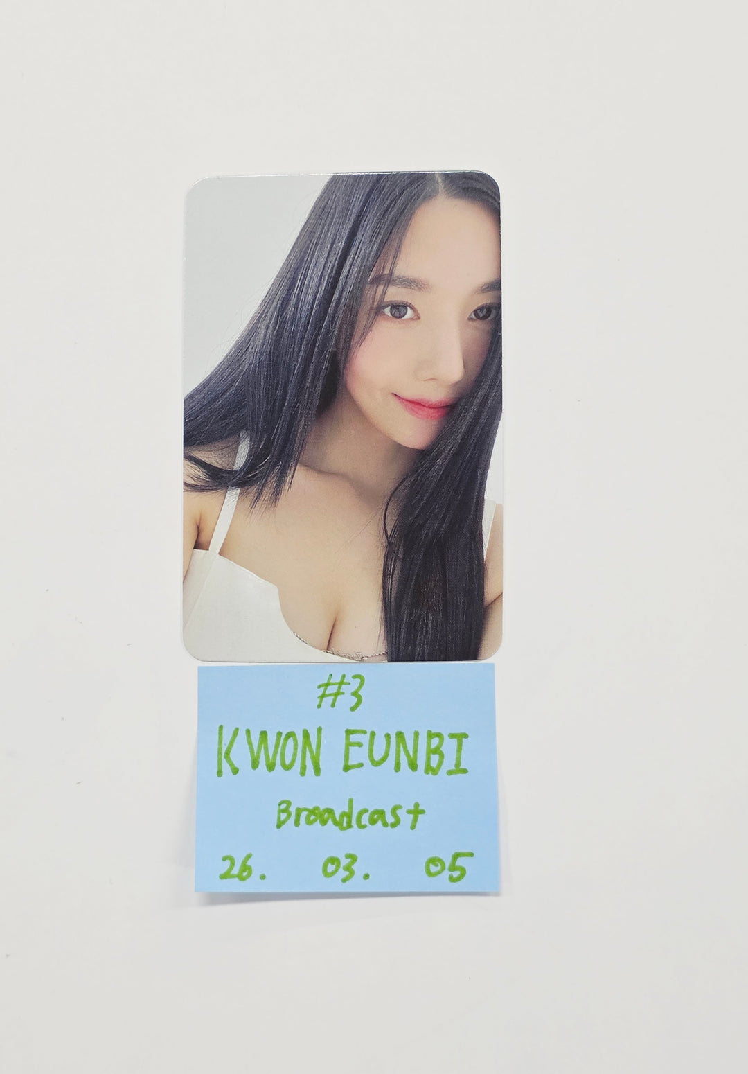 KWON EUNBI - Broadcast Photocard [26.03.05]