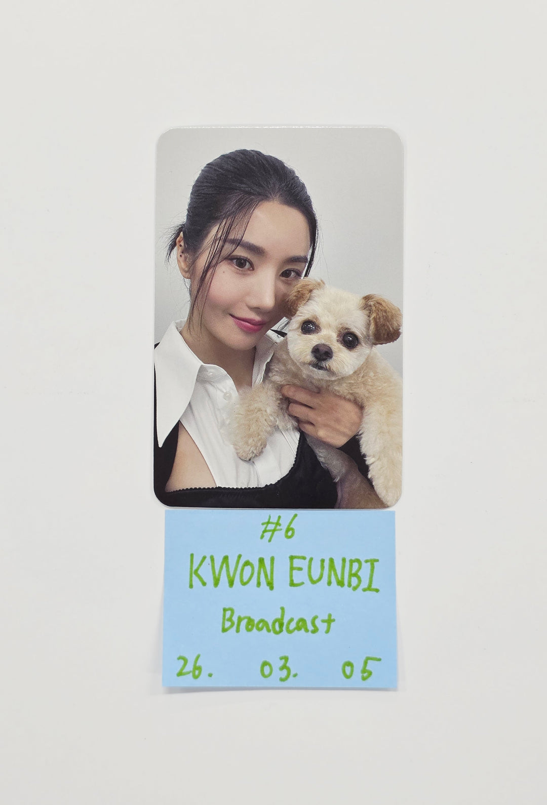 KWON EUNBI - Broadcast Photocard [26.03.05]