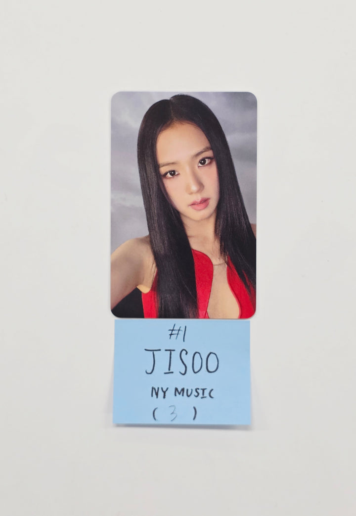 Black Pink "DEADLINE" - NY Music Pre-Order Benefit Photocard [26.03.05]