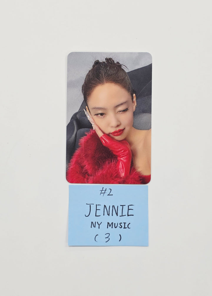 Black Pink "DEADLINE" - NY Music Pre-Order Benefit Photocard [26.03.05]