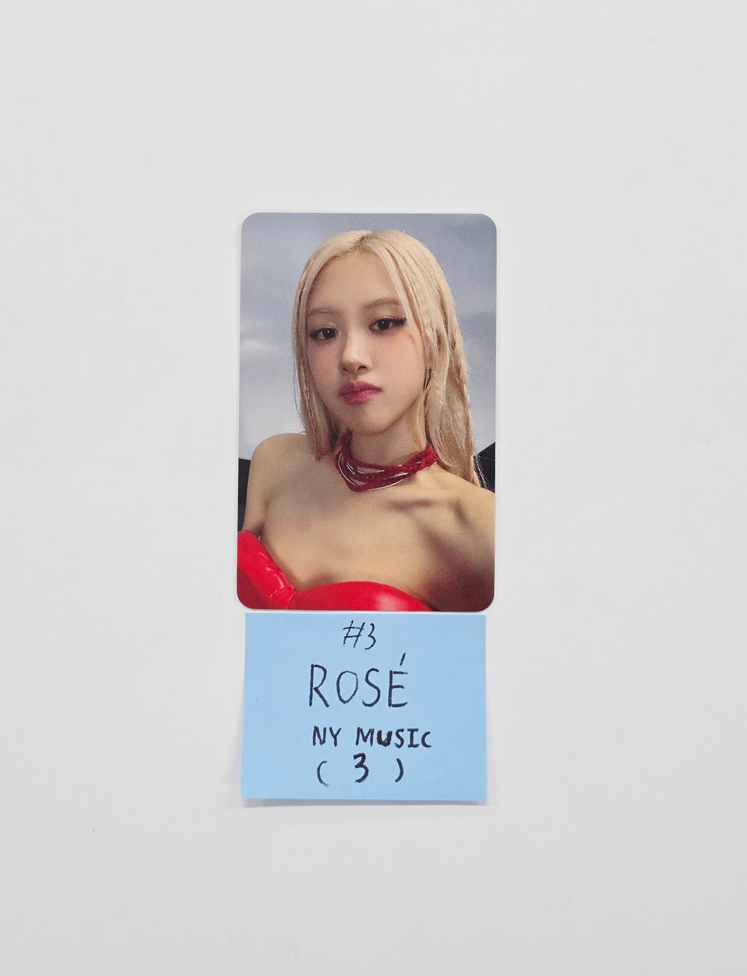 Black Pink "DEADLINE" - NY Music Pre-Order Benefit Photocard [26.03.05]