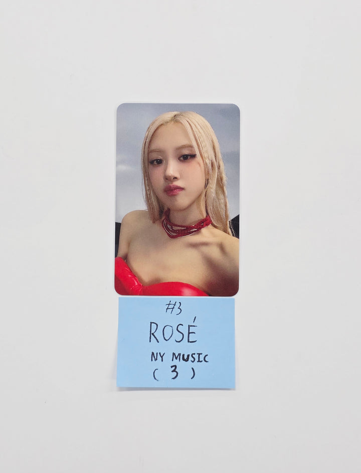 Black Pink "DEADLINE" - NY Music Pre-Order Benefit Photocard [26.03.05]
