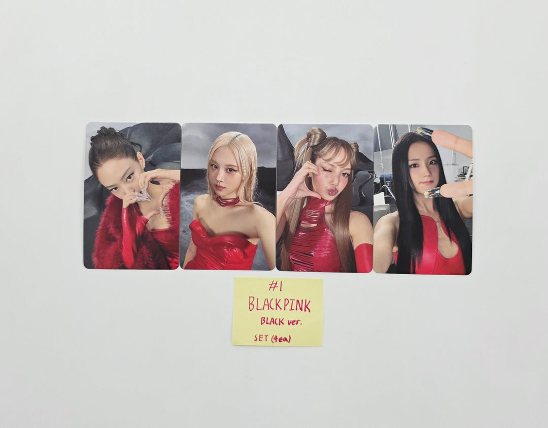 Black Pink "DEADLINE" - Official Photocard Set (4ea) [26.03.05]