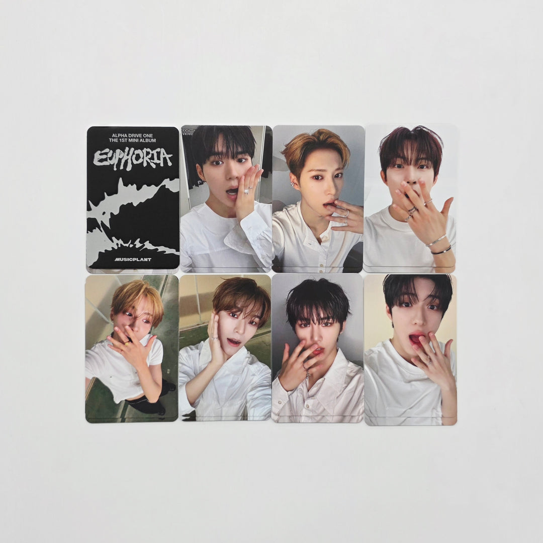 ALPHA DRIVE ONE "EUPHORIA" - Music Plant Fansign Event Photocard R2 (jewel case ver.) [26.03.05]