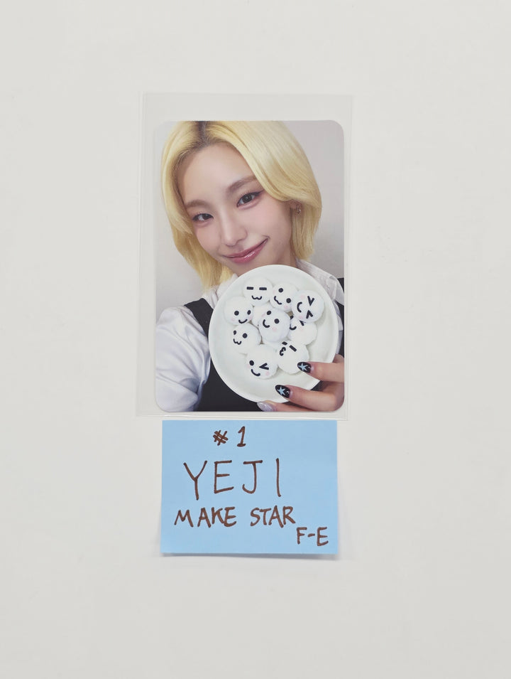 ITZY "TUNNEL VISION" - Makestar Fansign Event Photocard Round 10 [26.03.05]