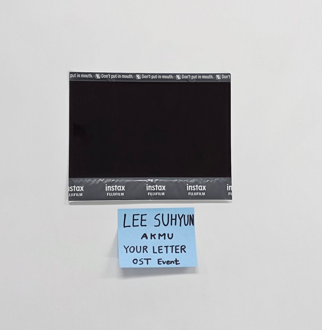 LEE SUHYUN (AKMU) - Hand Autographed(Signed) 2X Polaroid [26.03.05]