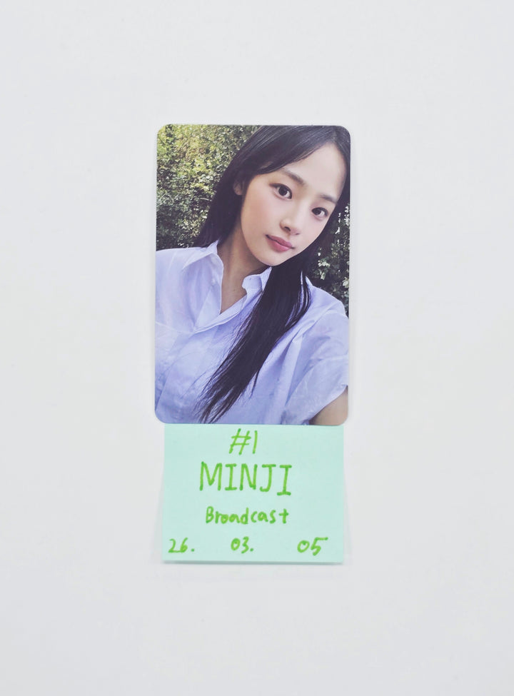 Newjeans - Broadcast Photocard [26.03.06]