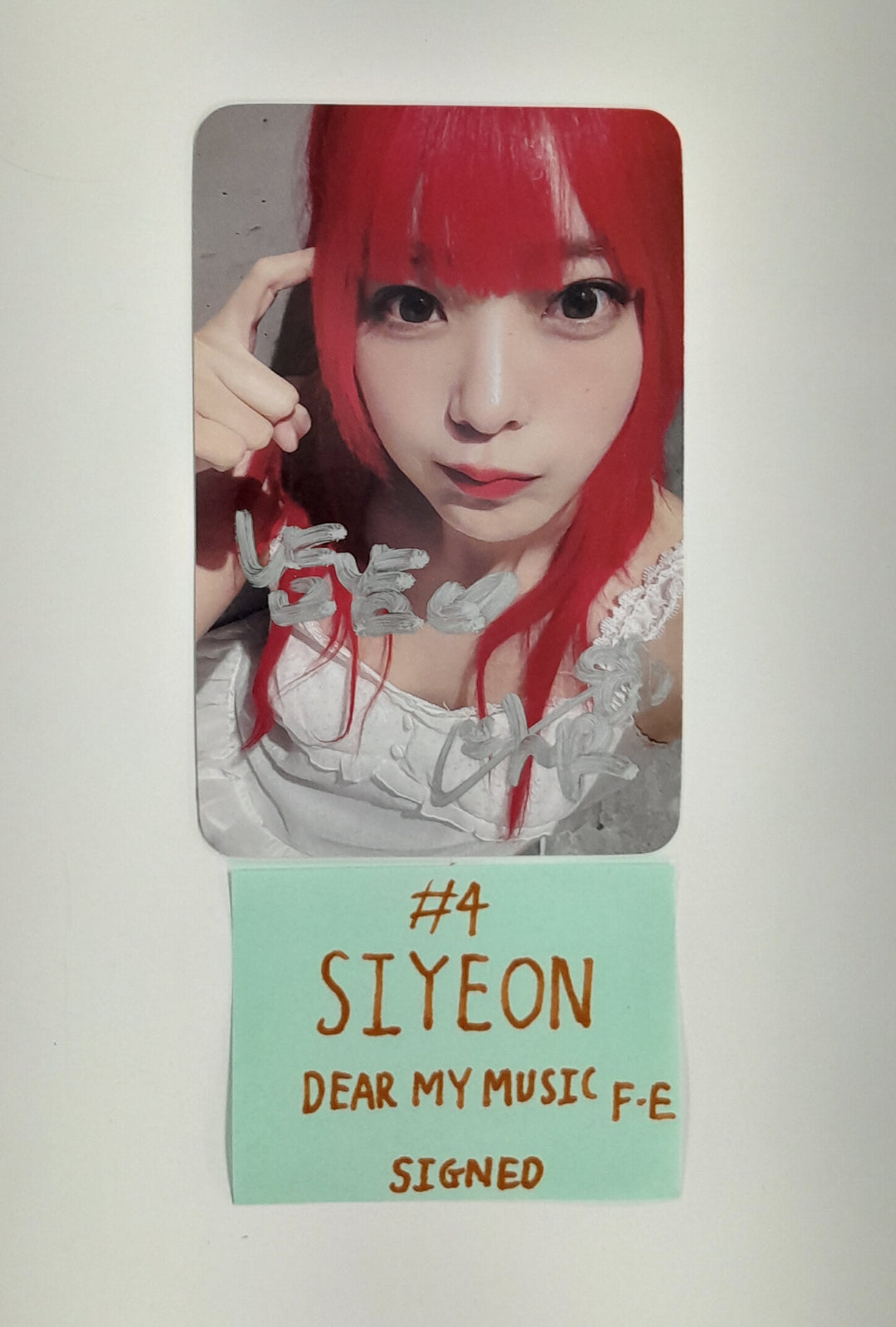 QWER - Hand Autographed(Signed) Photocard [26.03.06]
