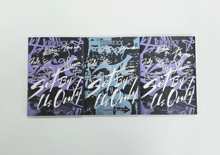 TUNEXX "SET BY US ONLY" - Hand Autographed(Signed) Promo Album [26.03.06]