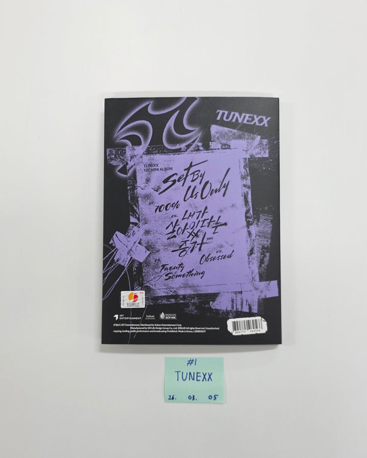 TUNEXX "SET BY US ONLY" - Hand Autographed(Signed) Promo Album [26.03.06]