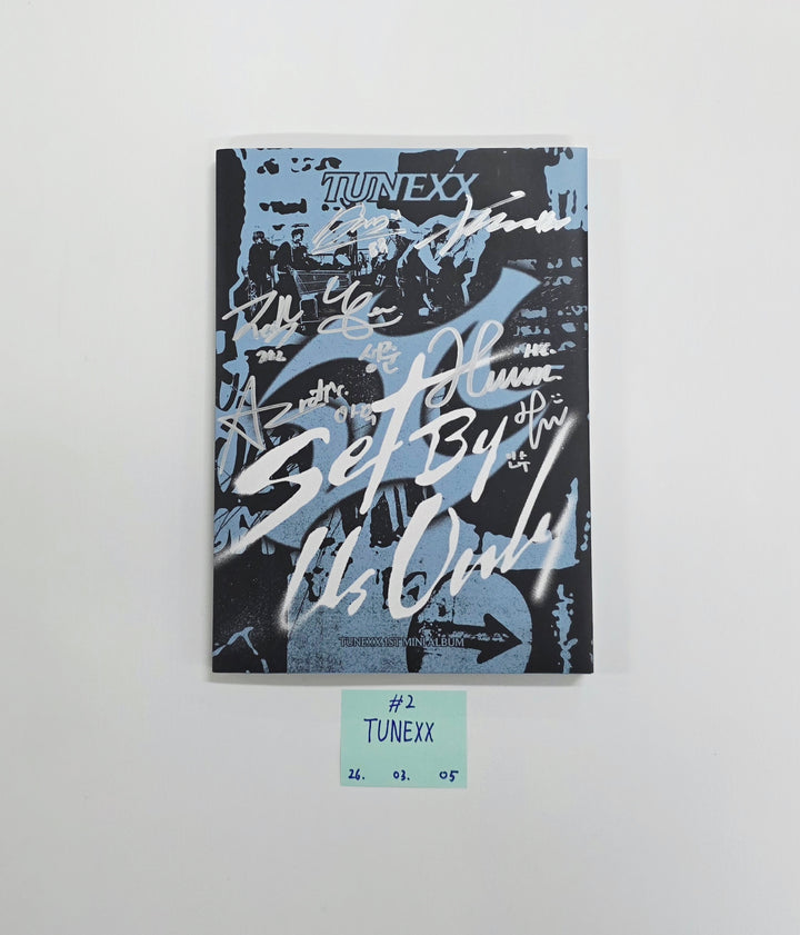 TUNEXX "SET BY US ONLY" - Hand Autographed(Signed) Promo Album [26.03.06]