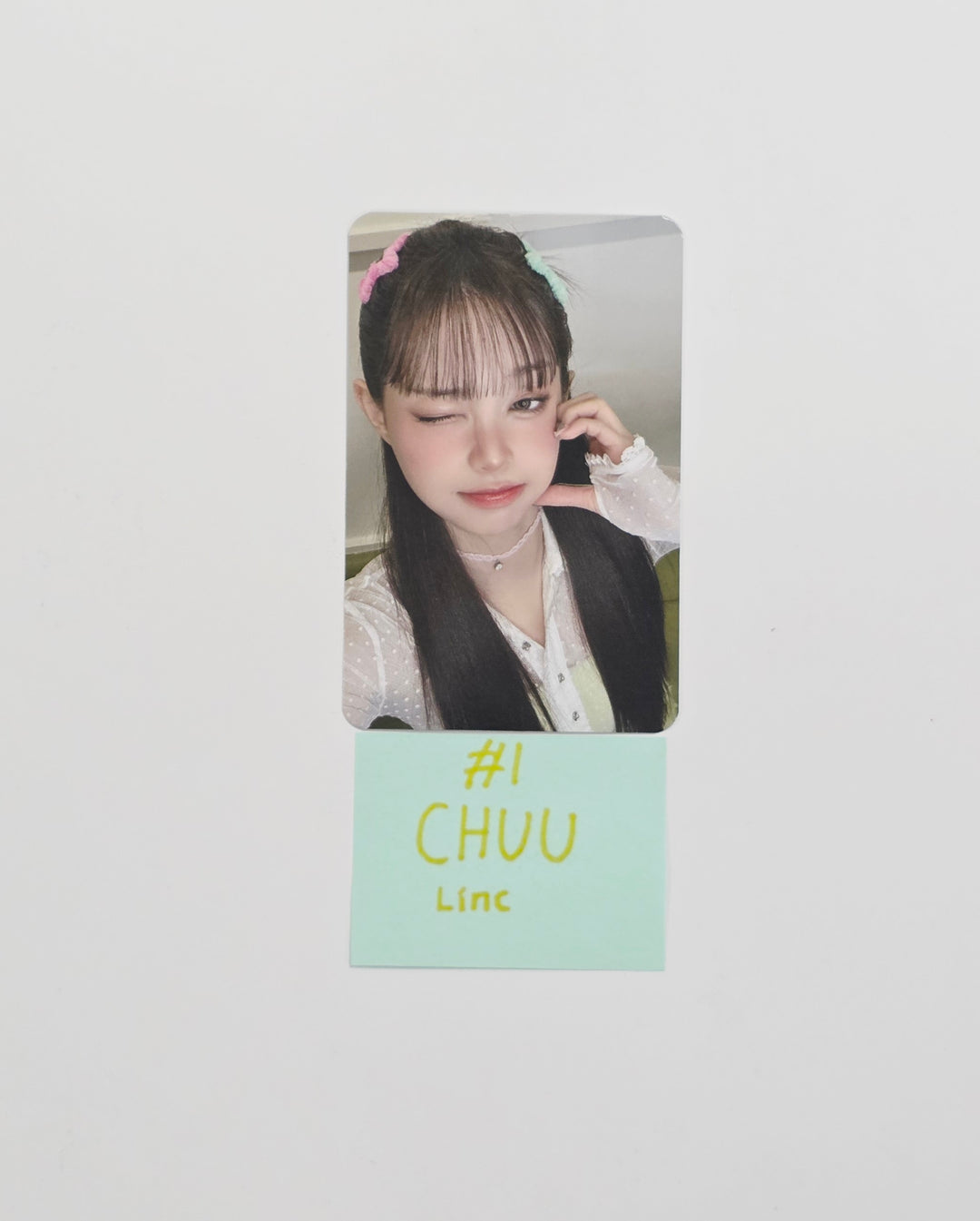 CHUU The First Album "XO, My Cyberlove" - LiNC Fansign Event Photocard (Cyber Ver.) [26.03.06]
