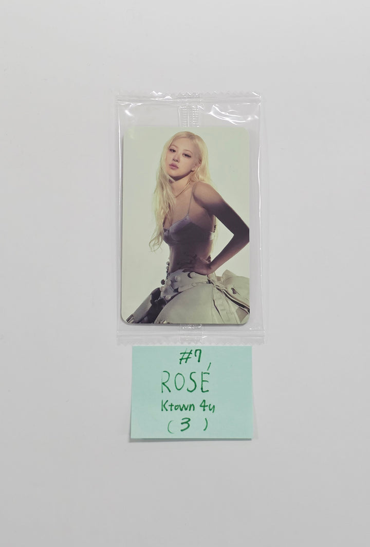 Black Pink "DEADLINE" - Ktown4U Pre-Order Benefit Photocard [26.03.06]