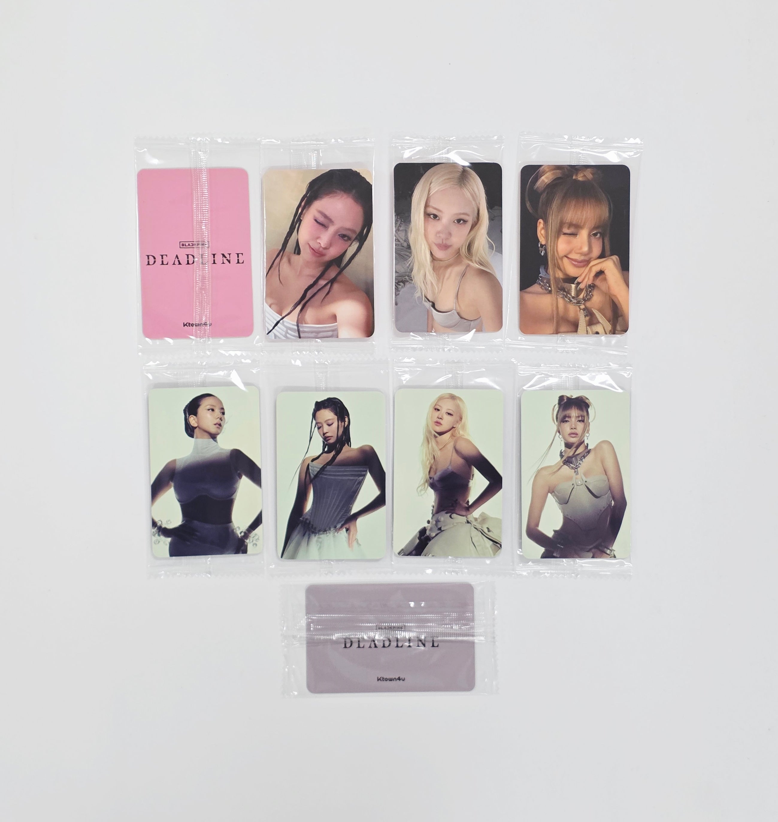 BLACKPINK DEADLINE ktown4u 特典 トレカ セット Black Pink 