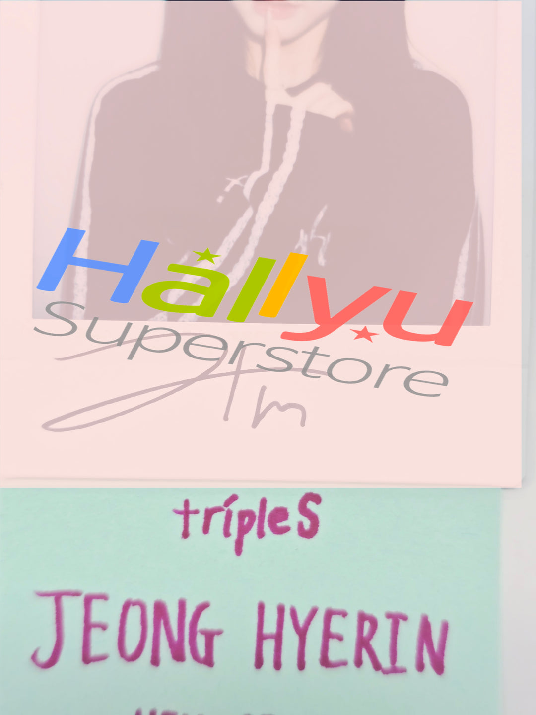 HYERIN (of TripleS) - Hand Autographed(Signed) Polaroid [26.03.06]