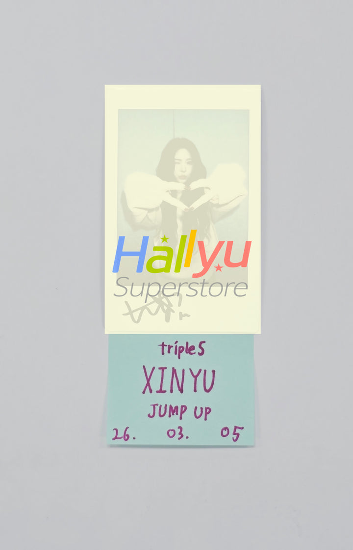 XINYU (of TripleS) - Hand Autographed(Signed) Polaroid [26.03.06]