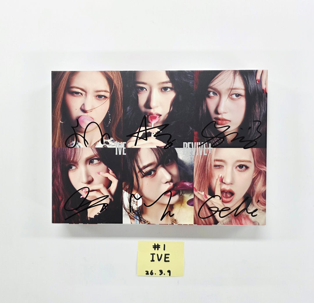 IVE "REVIVE+" - Hand Autographed(Signed) Promo Album [26.03.09]