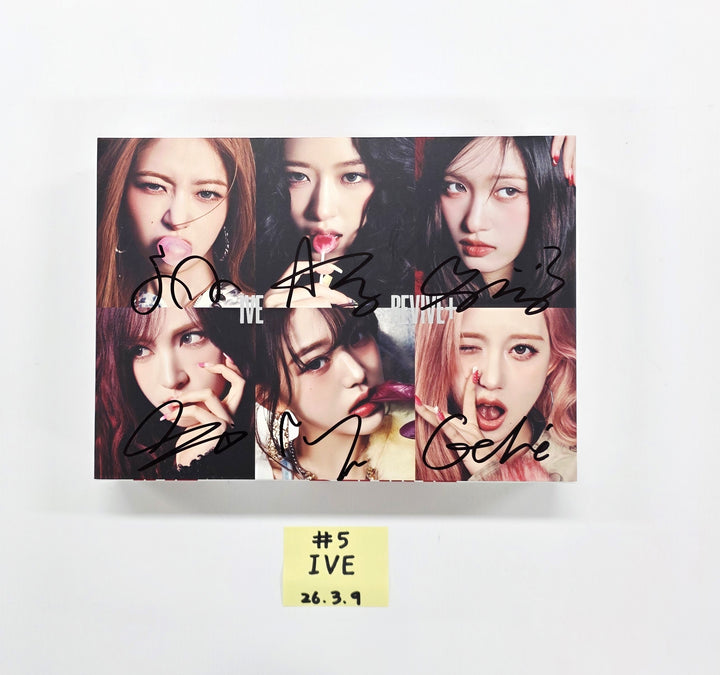 IVE "REVIVE+" - Hand Autographed(Signed) Promo Album [26.03.09]