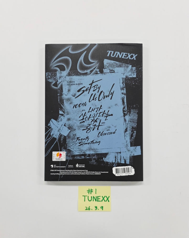 TUNEXX "SET BY US ONLY" - Hand Autographed(Signed) Promo Album [26.03.09]