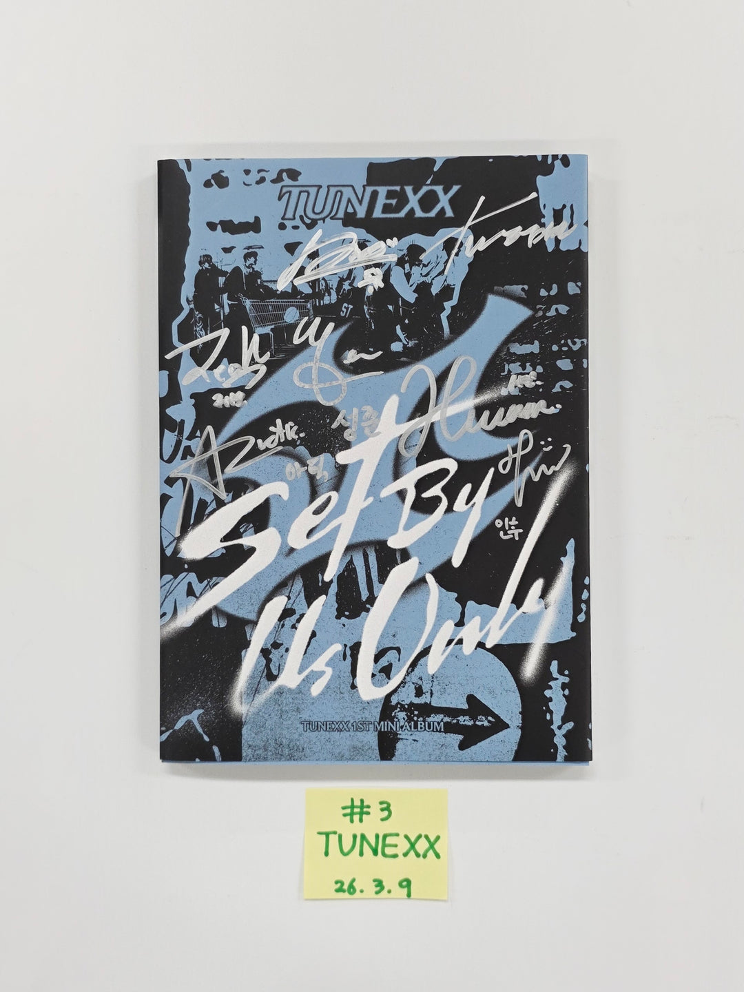 TUNEXX "SET BY US ONLY" - Hand Autographed(Signed) Promo Album [26.03.09]