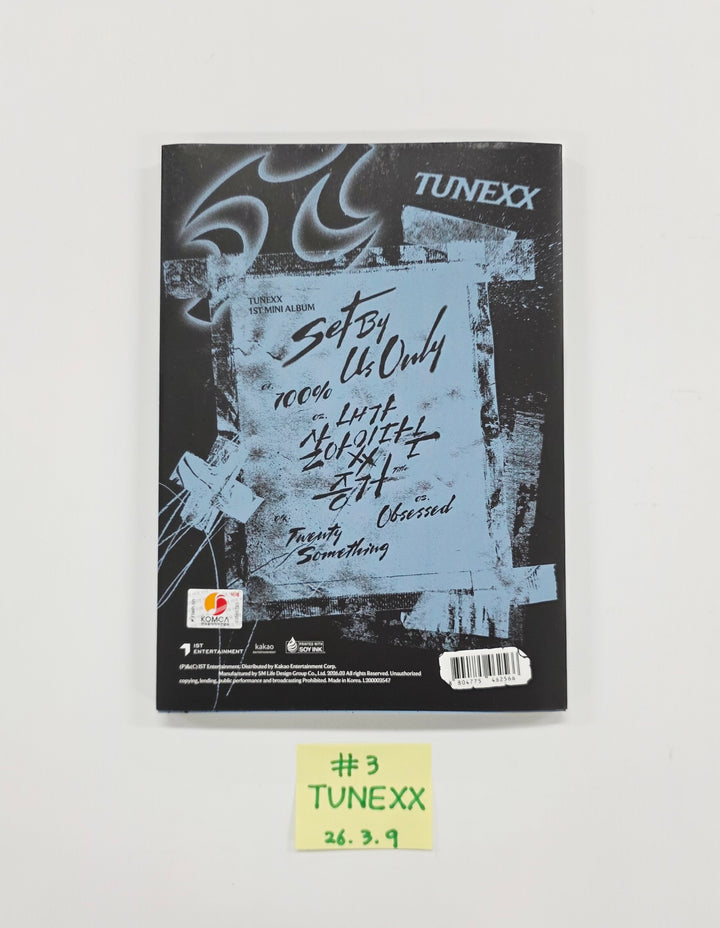 TUNEXX "SET BY US ONLY" - Hand Autographed(Signed) Promo Album [26.03.09]
